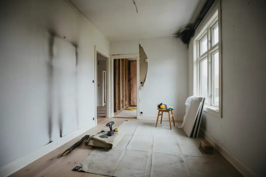 r kskador i hemmet s g r brandsanering och renovering till steg f r steg