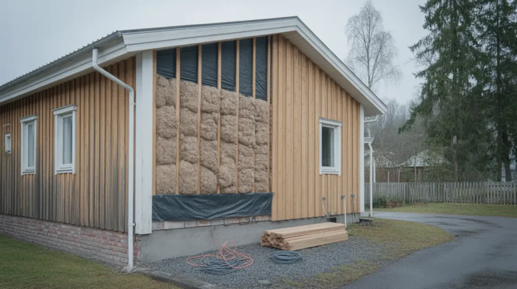till ggsisolering av fasad och ytterv gg i villan metoder material rot avdrag och vanliga misstag